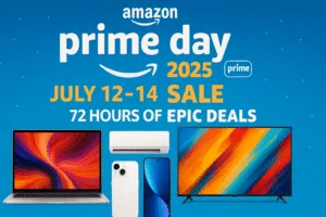 Amazon India Unleashes Thrilling 72-Hour Prime Day 2025 Sale: Up to 65% Off Laptops, ACs, TVs, and